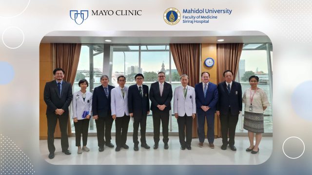 Mayo Clinic Visited Siriraj