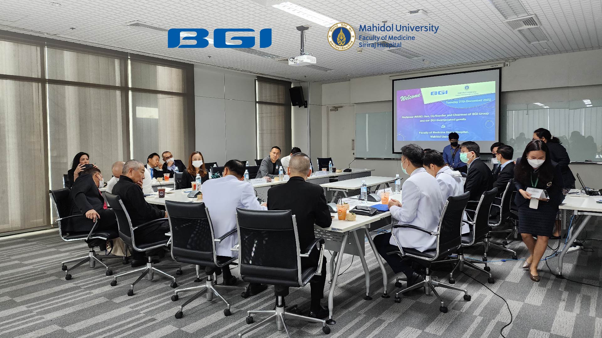 BGI Group China Visits Siriraj