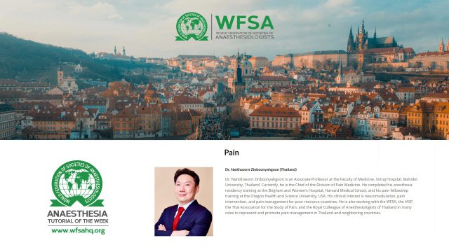 Siriraj Faculty Was Selected Into the Editorial Board of WFSA’s ATOTW