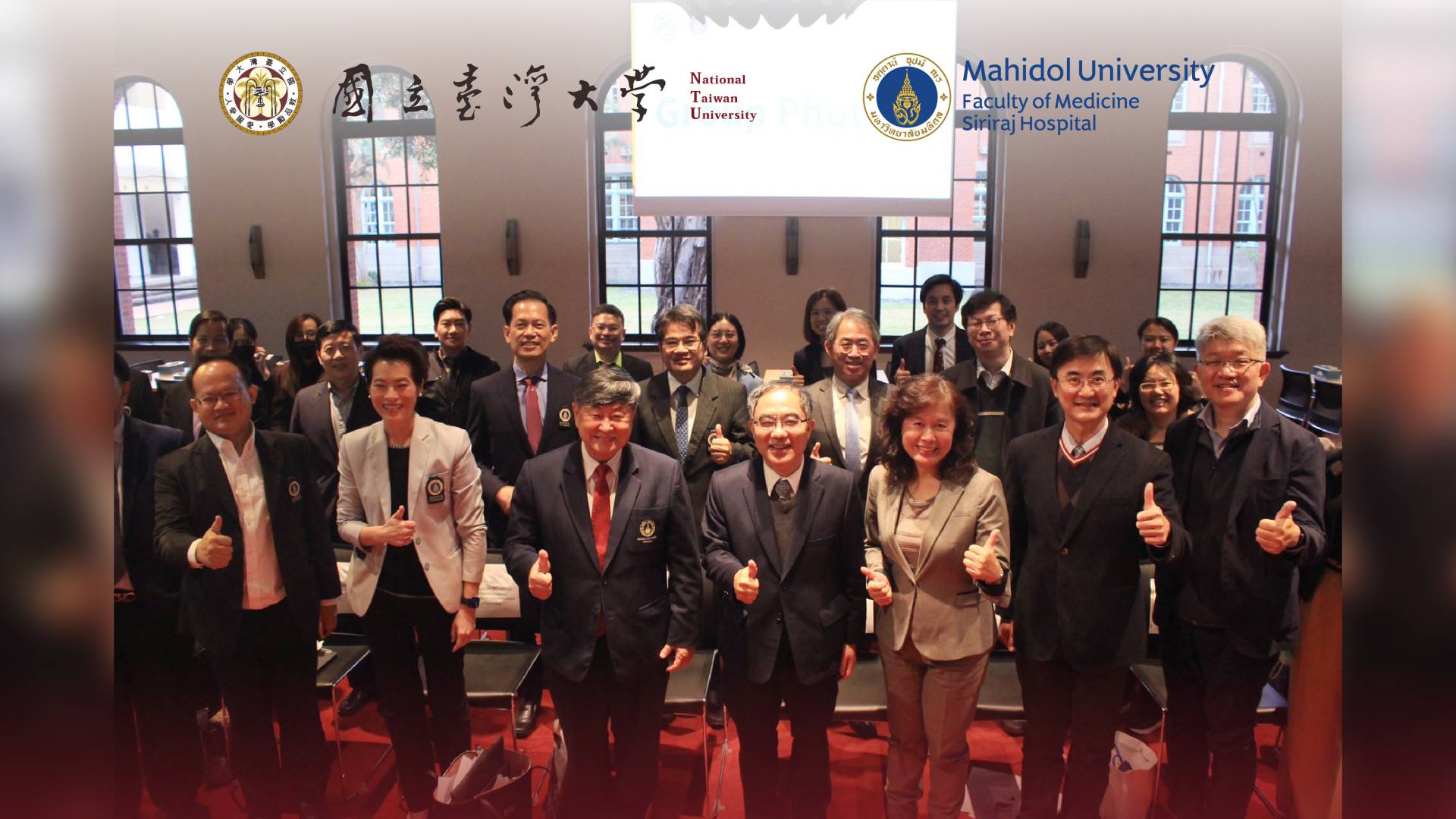Mahidol University Visits Taiwan’s Top Academic and Research Institutions