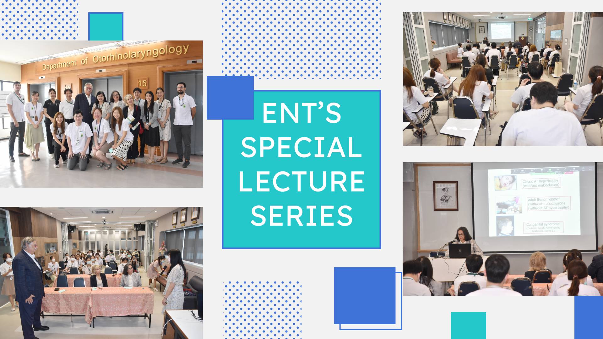 ENT’s Special Lecture Series!