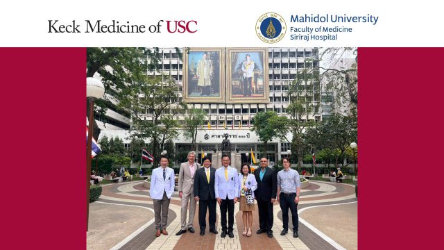 Keck Medicine of USC, USA Visits Siriraj