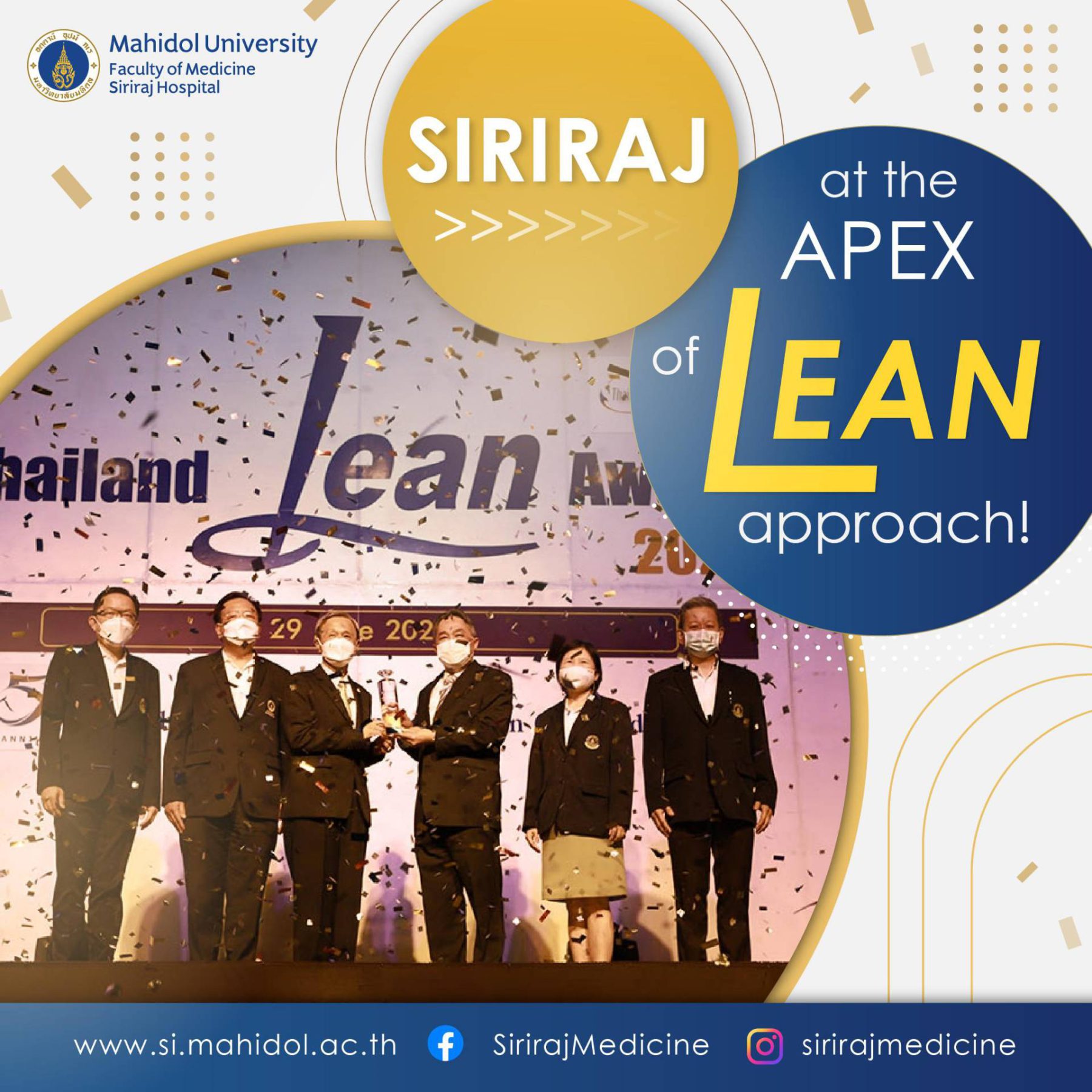 Siriraj at the Apex of LEAN Approach!