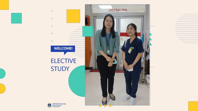 Elective Study at Division of Traumatology Surgery