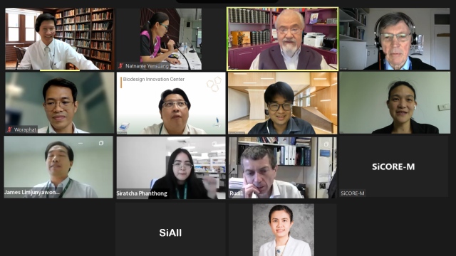 The 4th Teleconference with Scientific Advisory Board members on May 22nd, 2023 (Center of Research Excellence in Allergy and Immunology)