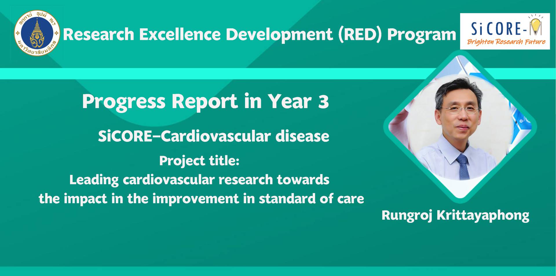 The 3rd teleconference with Scientific Advisory Board (SAB) for Siriraj Center of Research Excellence in Cardiovascular Diseases