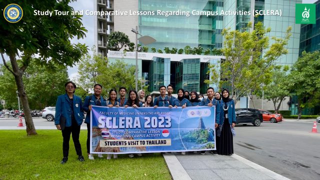 Student Board Faculty of Medicine Universitas Airlangga Visits Siriraj
