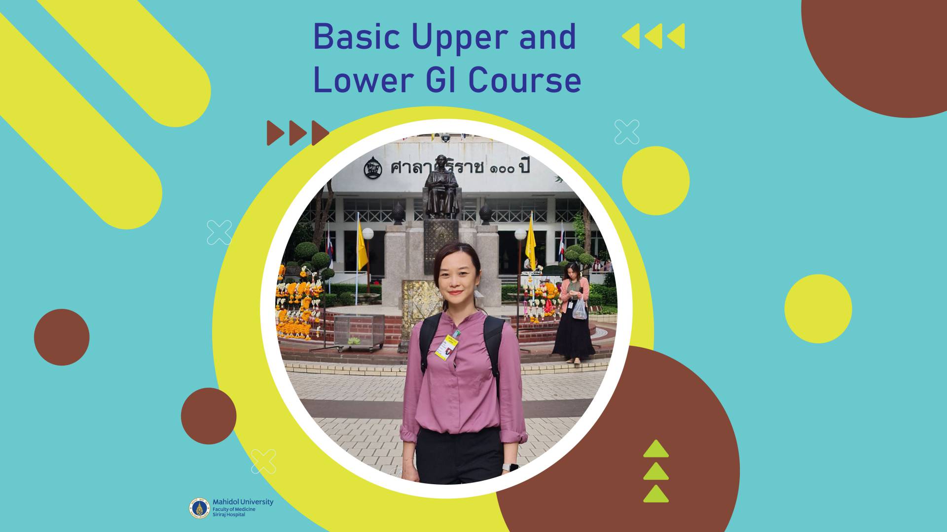 Basic Upper and Lower GI Course at Siriraj