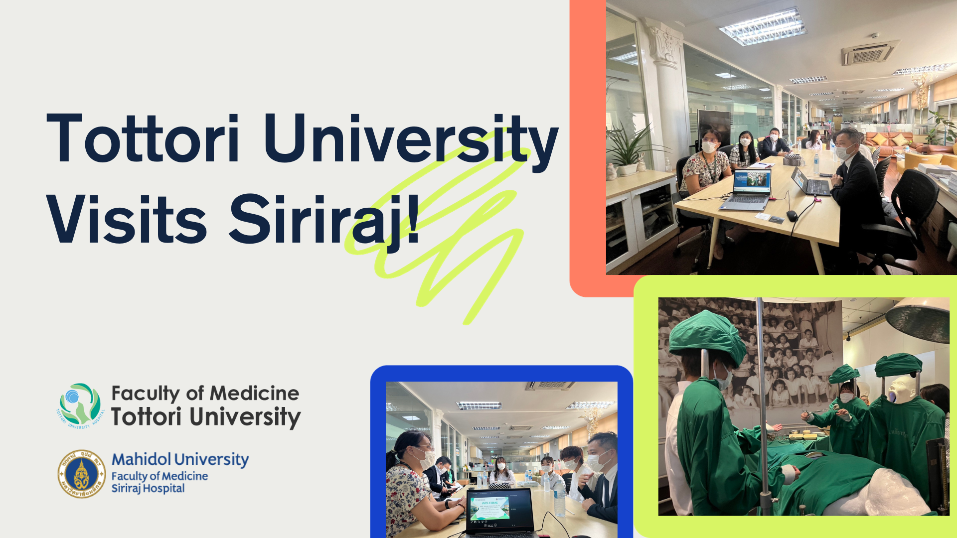 Tottori University Visits Siriraj!