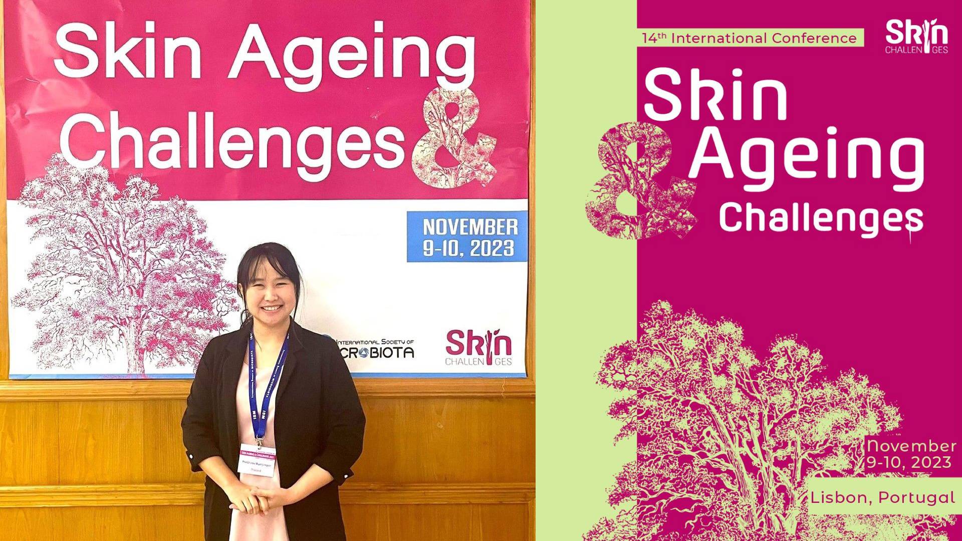 Dr. Phetthinee Receives Prestigious Award from Skin Ageing & Challenges 2023!