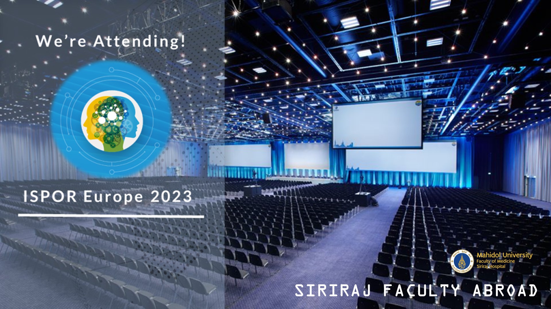 Siriraj Faculty Abroad at ‘ISPOR Europe 2023’ in Denmark