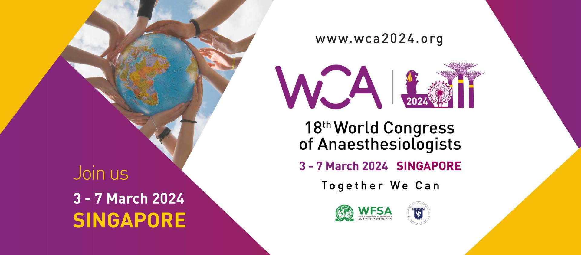Siriraj Faculty Abroad at the WCA2024 in Singapore