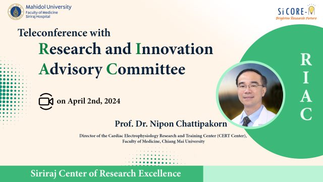 Inaugural Teleconference: SiCORE-M Engages with Research and Innovation Advisory Committee (RIAC)