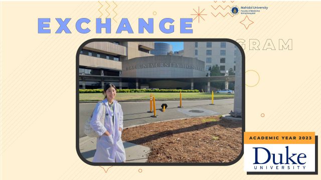 Siriraj Medical Student Exchange Program at Duke University, USA