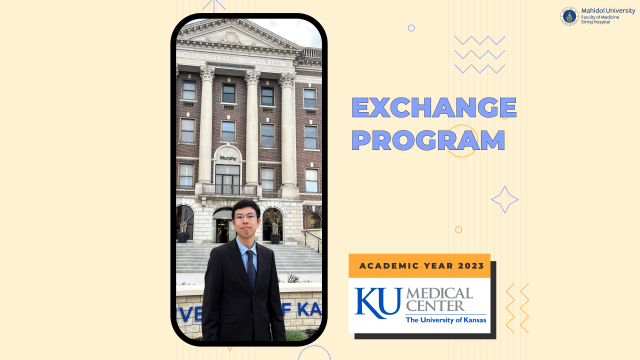 Siriraj Medical Student Exchange Program at University of Kansas Medical Center, USA