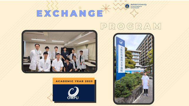 Siriraj Medical Student Exchange Program at Osaka Medical and Pharmaceutical University, Japan