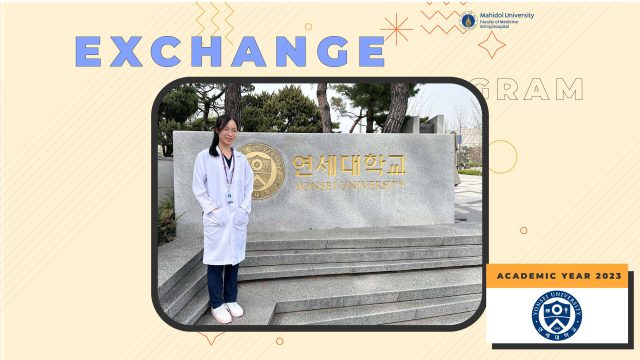 Siriraj Medical Student Exchange Program at Yonsei University, South Korea