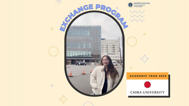 Siriraj Medical Student Exchange Program at Chiba University, Japan
