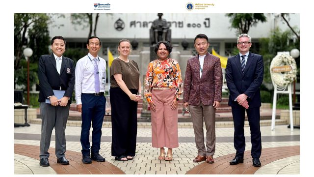 Newcastle University Visits Siriraj