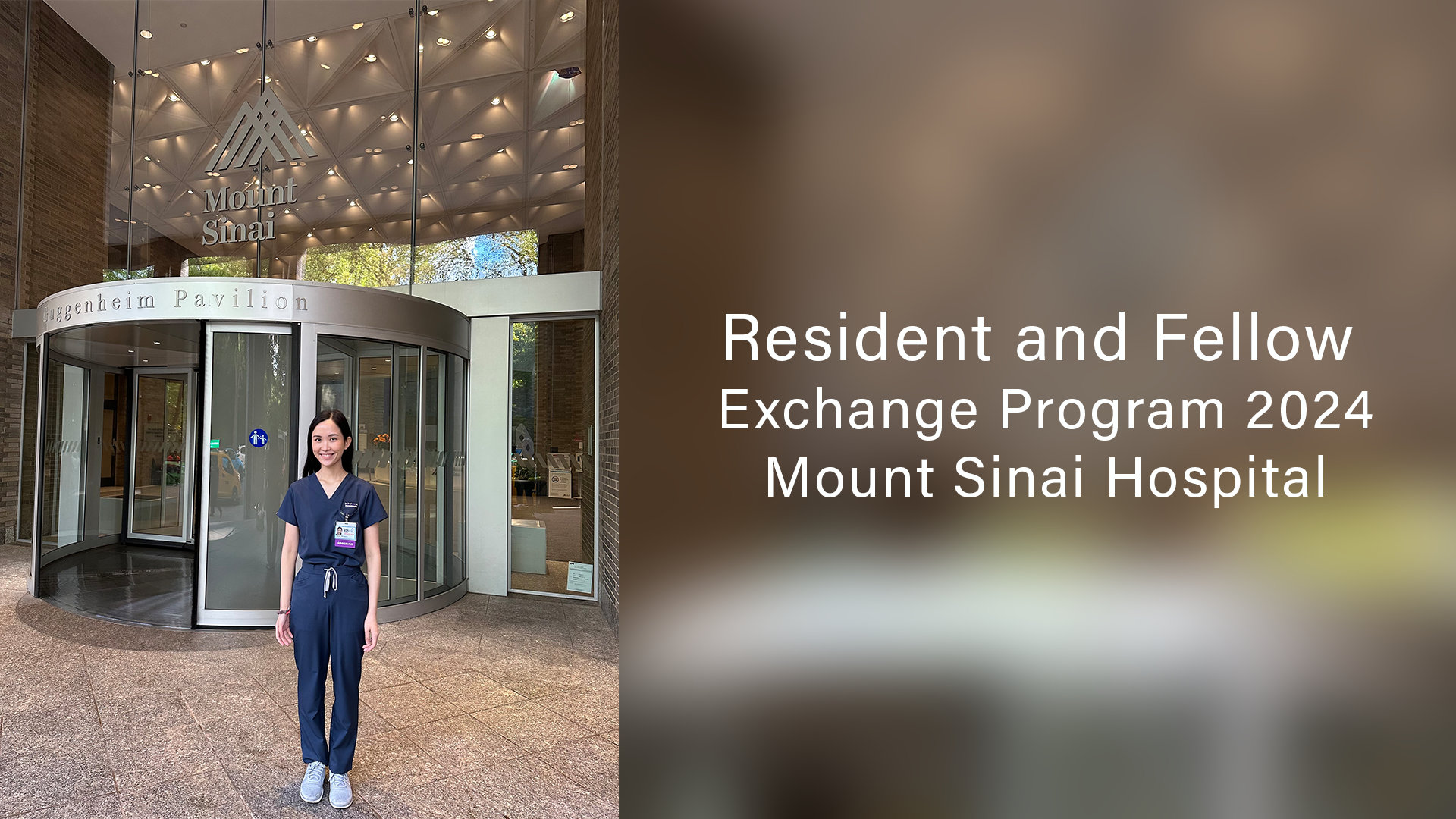 Resident and Fellow Exchange Program 2024 at Mount Sinai Hospital