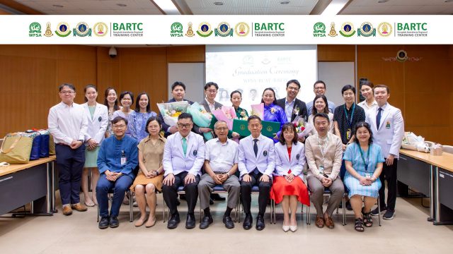 BARTC Graduation Ceremony for International Anesthesia Training at Siriraj